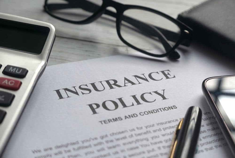 Static caravan insurance policy paperwork showing cover and ownership protection