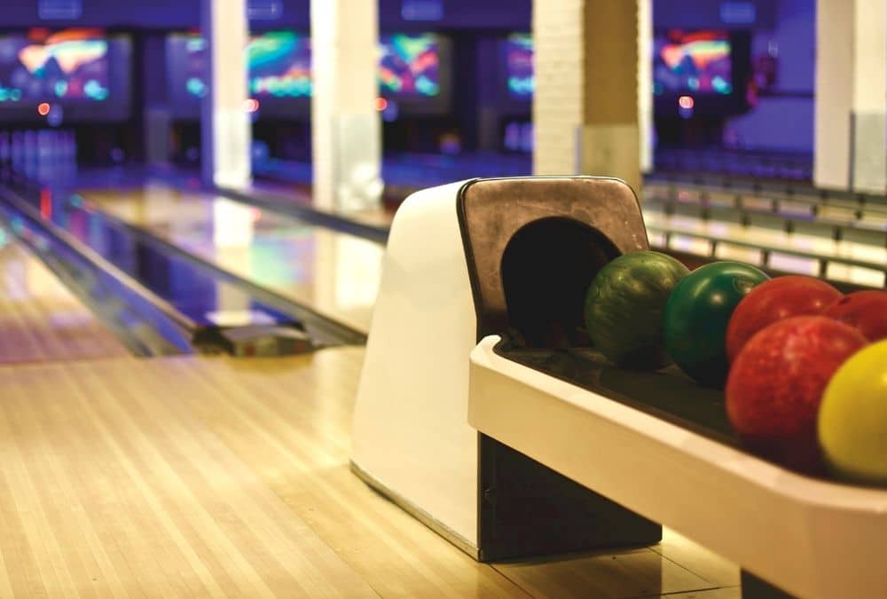 Bowling lanes at Skegness Pier and Lucky Strike, part of the wider Skegness clubs and nightlife scene
