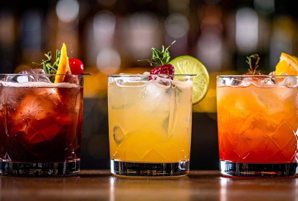 Cocktails at The Hive Skegness, one of the most popular Skegness clubs for nightlife