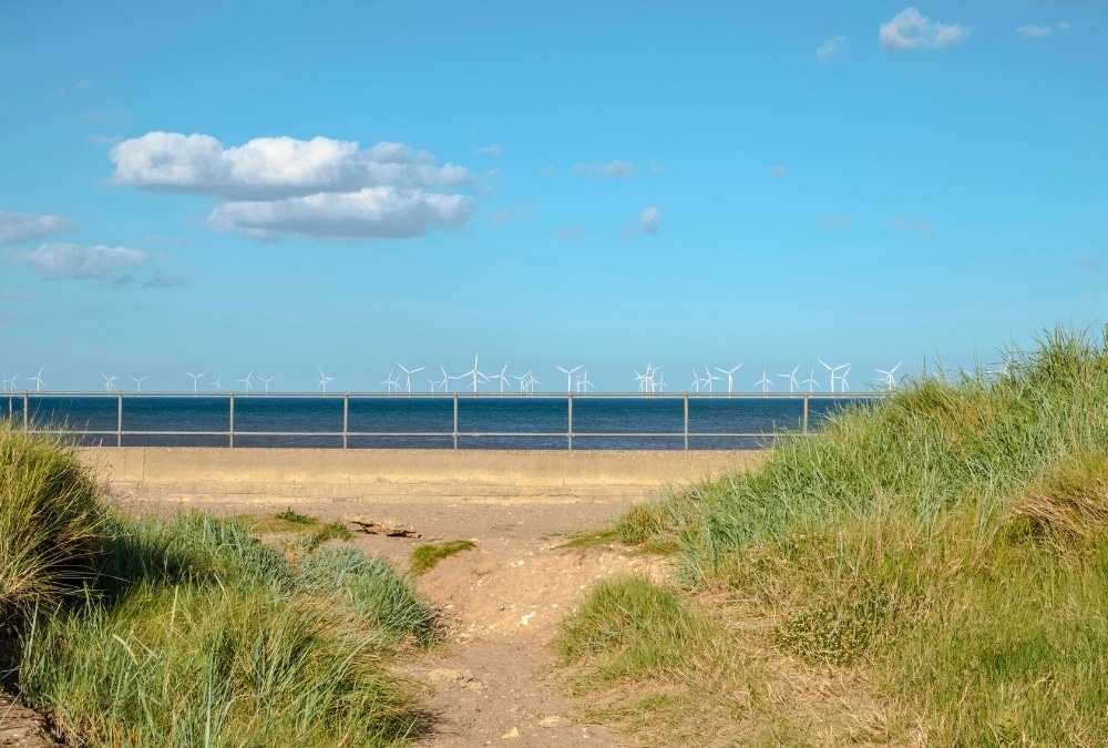 Free things to do in Skegness — walking the beach and coastal path by the sea