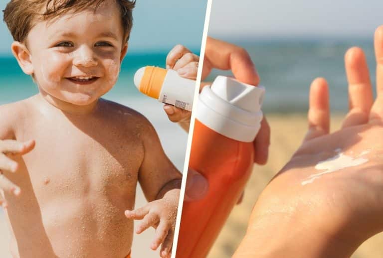 How long does sunscreen last on skin — applying before a day at the beach